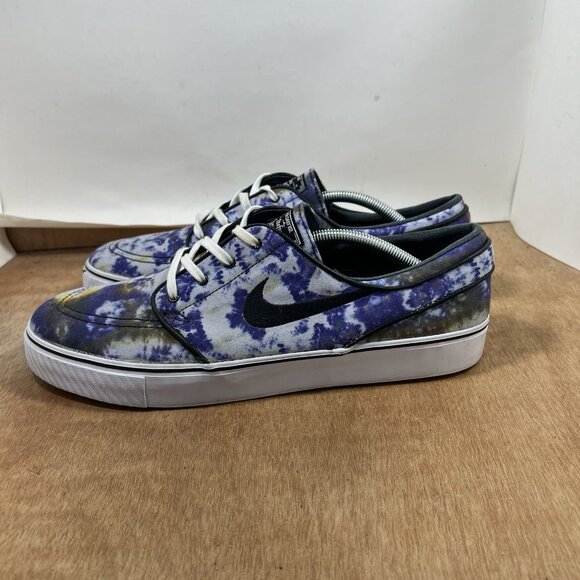 Nike SB Zoom Stefan Janoski Men Size 13 678472-104 Purple Tie Dye Skate Shoes main image 6